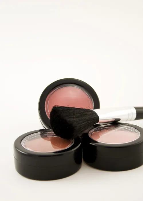 Impresión enmarcada : Accesorios de maquillaje.