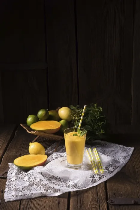 Impresión enmarcada : Batido de mango