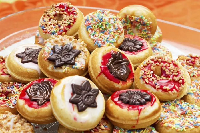 Impresión enmarcada : Donas miniatura