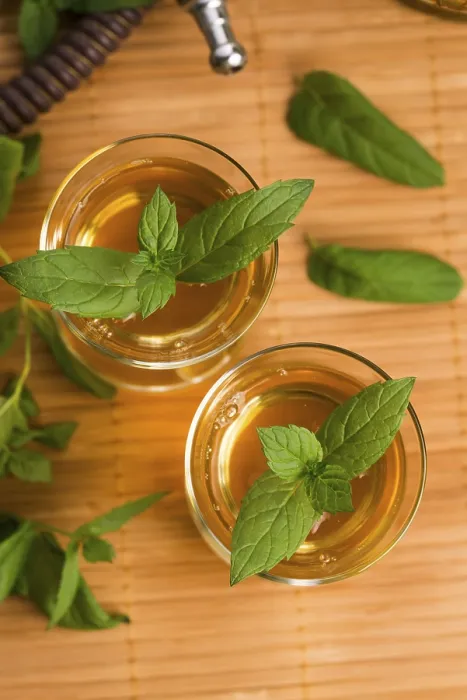 Impresión enmarcada : Té de menta.