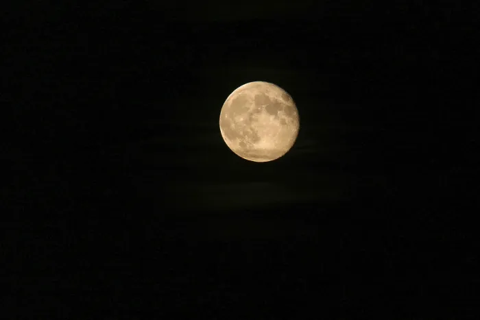 Impresión enmarcada : Luna llena. Impresión enmarcada : Luna llena.