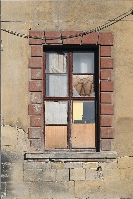 Impresión enmarcada : Ventana antigua
