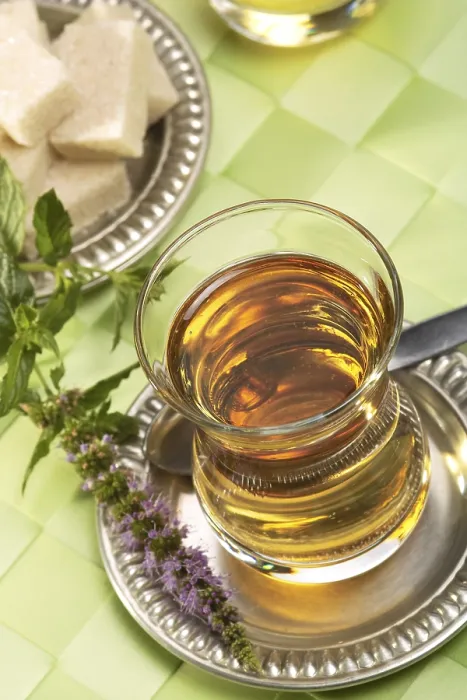 Impresión enmarcada : Té de menta picante Impresión enmarcada : Té de menta picante