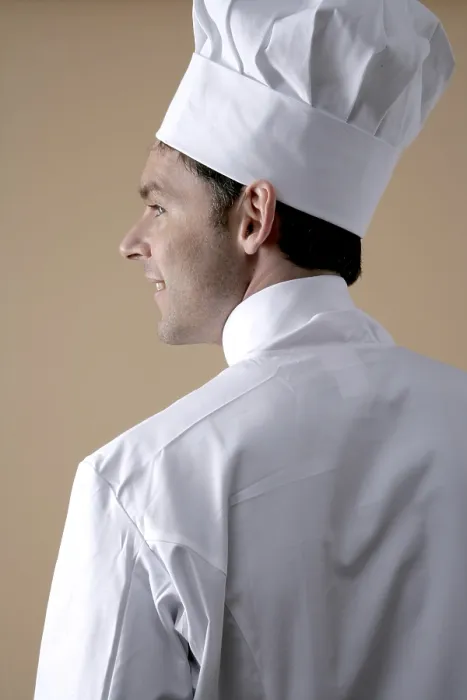 Impresión enmarcada : Retrato de un chef. Impresión enmarcada : Retrato de un chef.