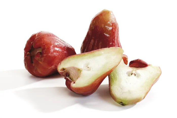 Impresión enmarcada : Manzanas rojas de Java