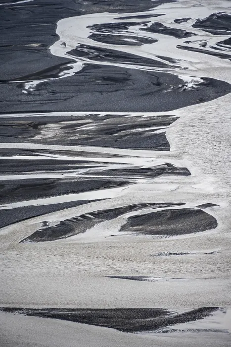 Impresión enmarcada : El río meandro, Dimonarhellir.