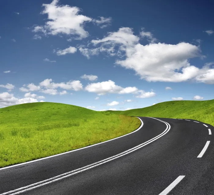 Impresión enmarcada : Road
