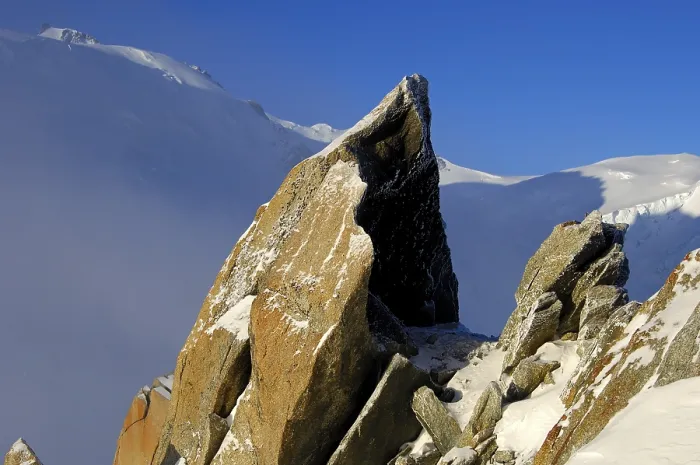 Impresión enmarcada : Entre rocas y hielo. Impresión enmarcada : Entre rocas y hielo.