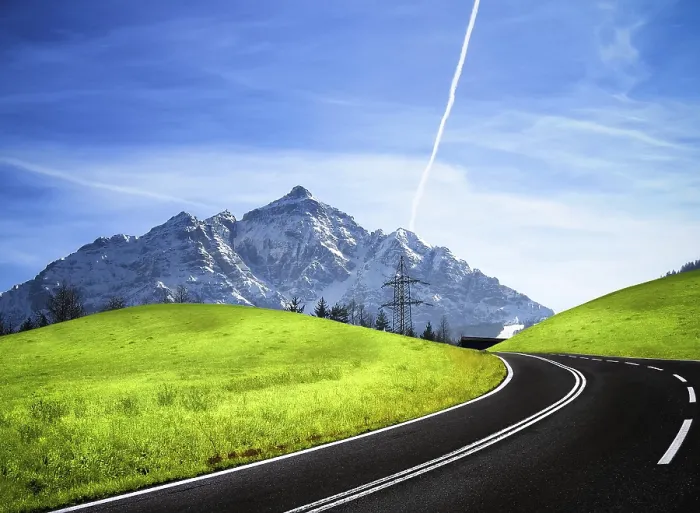 Impresión enmarcada : Route