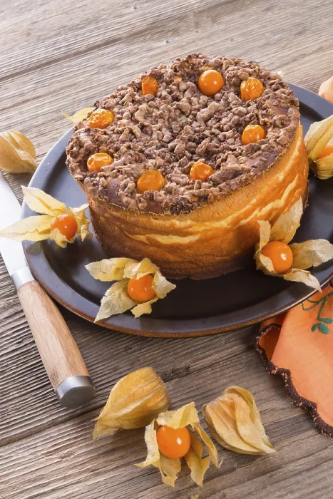 Impresión enmarcada : Tarta de queso rústica Impresión enmarcada : Tarta de queso rústica