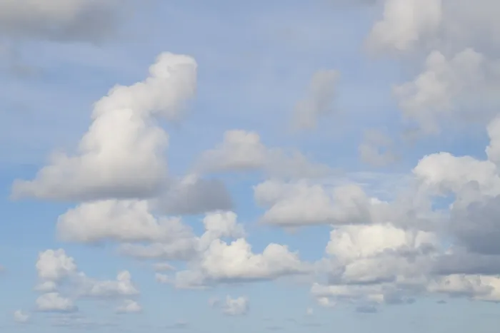 Impresión enmarcada : Cielo con nubes, Dinamarca.