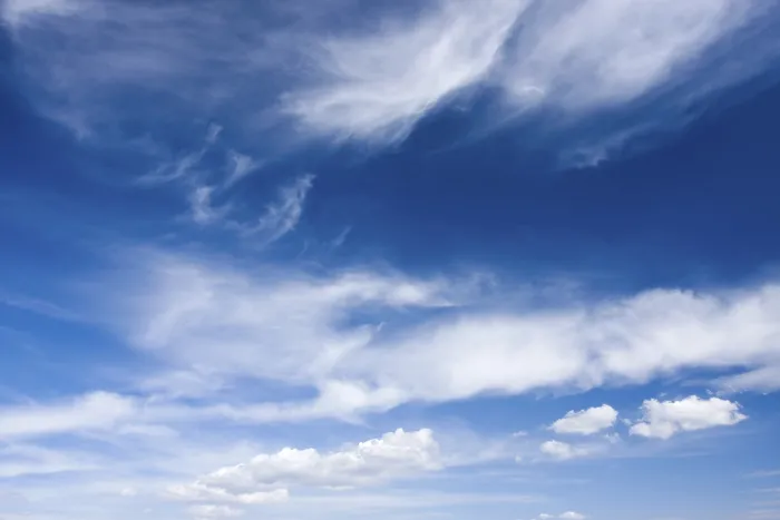 Impresión enmarcada : Cielo con nubes.