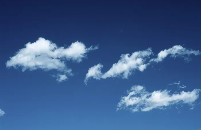 Impresión enmarcada : Cielo con nubes. Impresión enmarcada : Cielo con nubes.