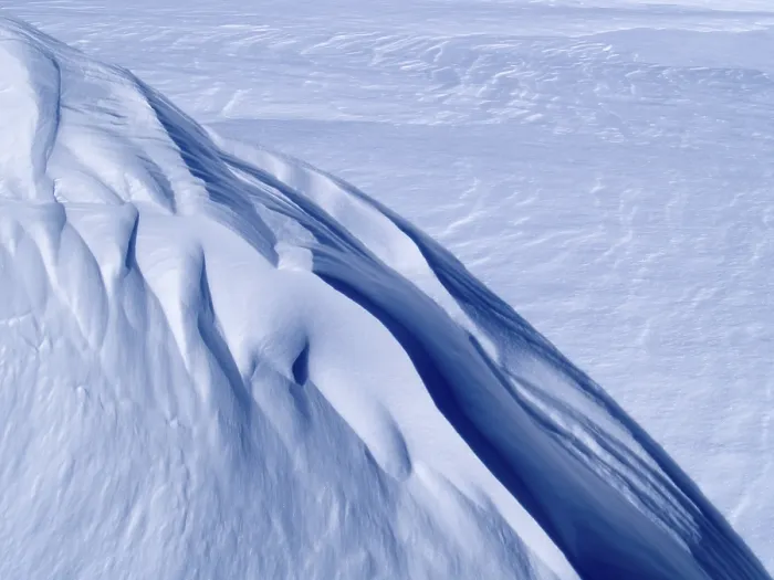 Impresión enmarcada : Estructura de nieve. Impresión enmarcada : Estructura de nieve.