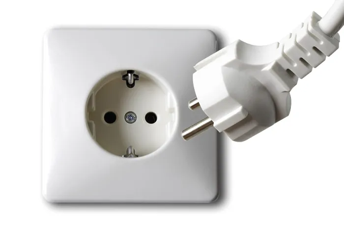 Impresión enmarcada : Conector y enchufe Impresión enmarcada : Conector y enchufe
