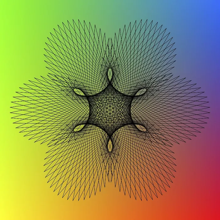 Impresión enmarcada : Spirography Impresión enmarcada : Spirography