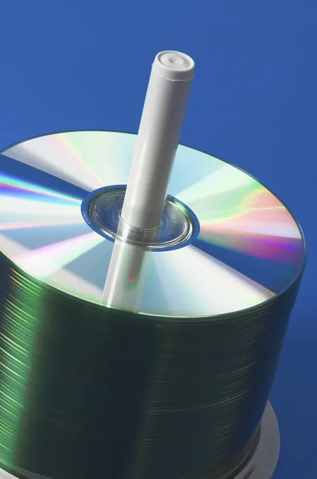 Impresión enmarcada : Pila de medios CD Impresión enmarcada : Pila de medios CD