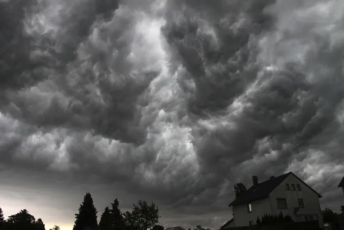 Impresión enmarcada : Nubes tormentosas