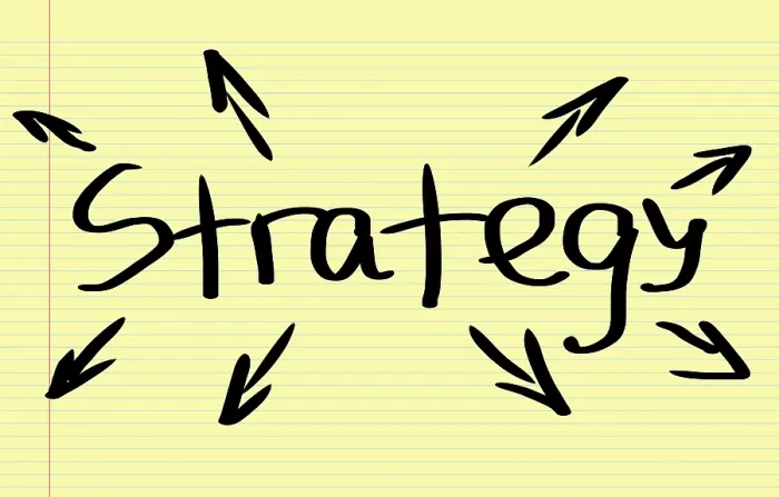 Impresión enmarcada : Concepto de Estrategia