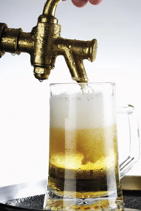 Impresión enmarcada : Cerveza de grifo