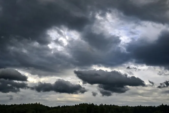 Impresión enmarcada : Thunderclouds
