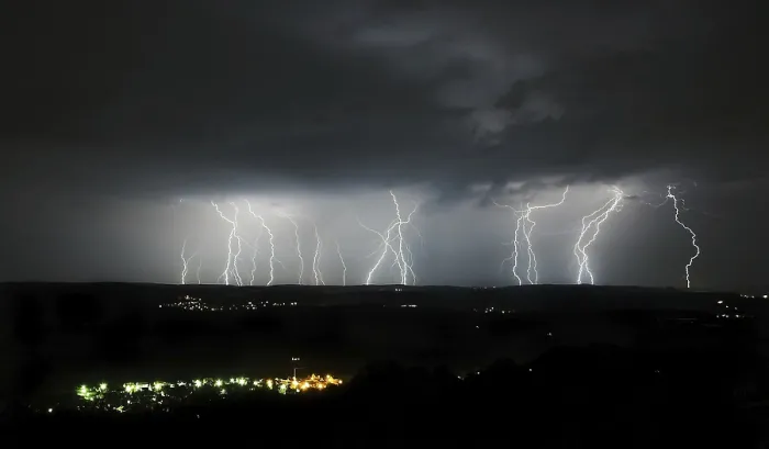 Impresión enmarcada : Thunderstorm Impresión enmarcada : Thunderstorm