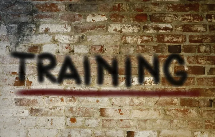 Impresión enmarcada : Concepto de Entrenamiento