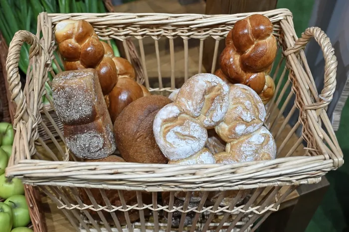 Impresión enmarcada : Tipos de pan variados Impresión enmarcada : Tipos de pan variados