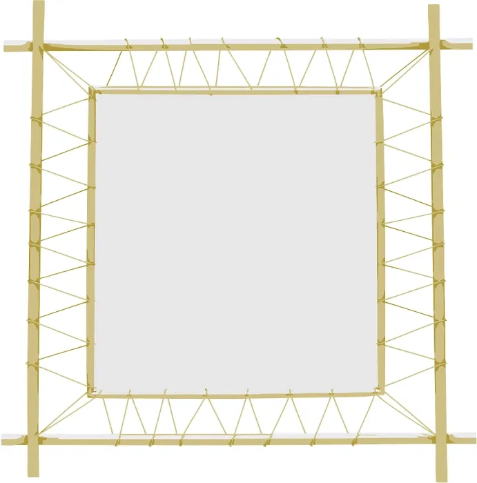 Impresión enmarcada : Marco de oro vector.