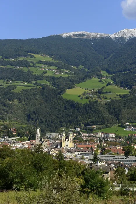Impresión enmarcada : Vista de Brixen en el Eisacktal.