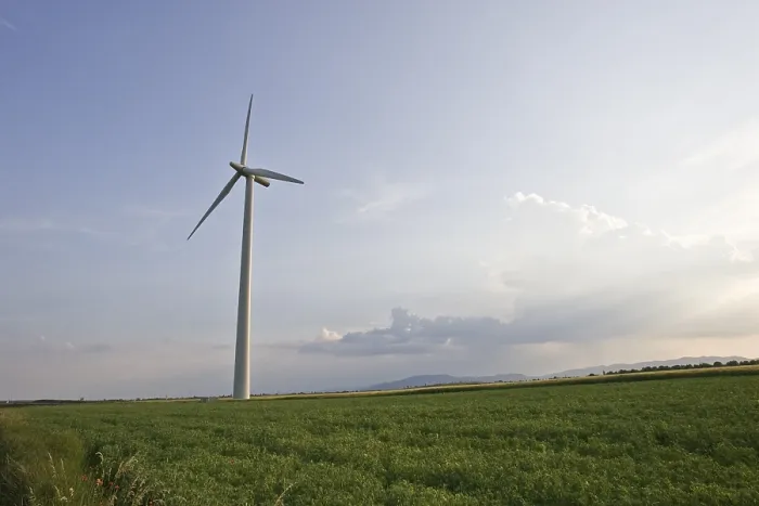 Impresión enmarcada : Energía eólica.