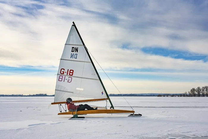 Impresión enmarcada : Invierno en Dummer See con. Impresión enmarcada : Invierno en Dummer See con.