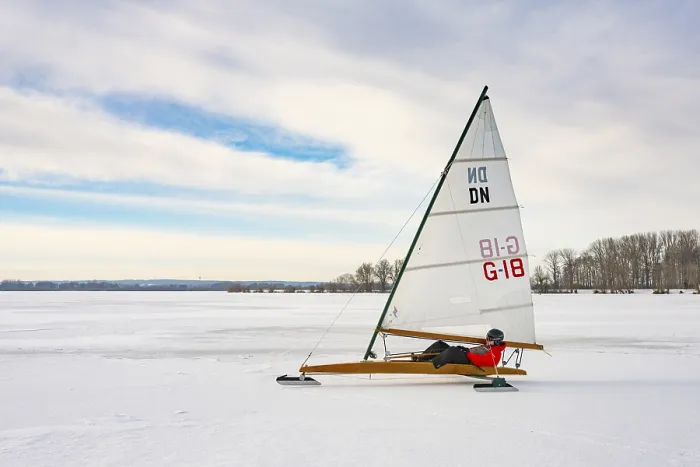 Impresión enmarcada : Invierno en Dummer See con. Impresión enmarcada : Invierno en Dummer See con.