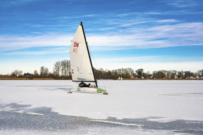 Impresión enmarcada : Invierno en Dummer See con. Impresión enmarcada : Invierno en Dummer See con.