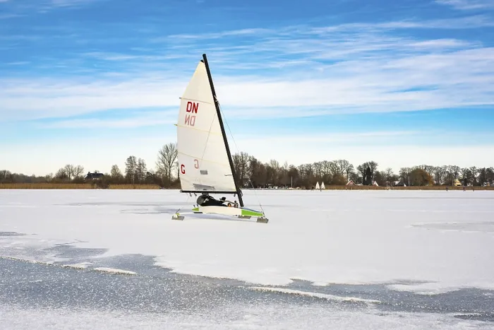 Impresión enmarcada : Invierno en Dummer See con. Impresión enmarcada : Invierno en Dummer See con.