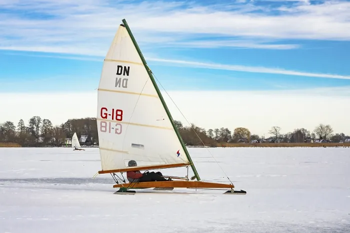 Impresión enmarcada : Invierno en Dummer See con. Impresión enmarcada : Invierno en Dummer See con.