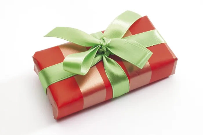 Impresión enmarcada : Regalo envuelto Impresión enmarcada : Regalo envuelto