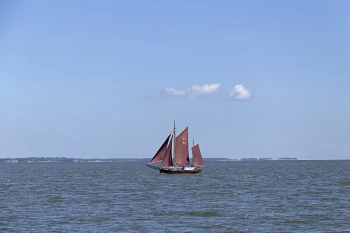 Impresión enmarcada : Regata de yates, Wustrow, Bodden de Saale. Impresión enmarcada : Regata de yates, Wustrow, Bodden de Saale.