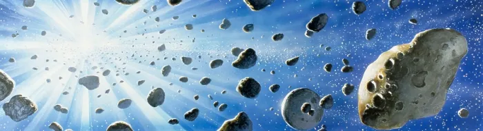 Impresión enmarcada : Explosion. Protoplanetas alrededor de Vega
