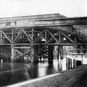 Print of Maidenhead Bridge, c1890