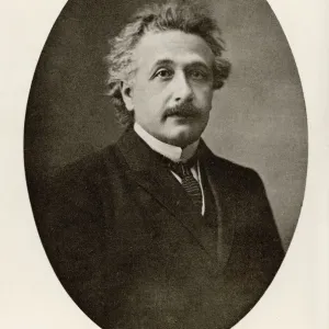 1922 Albert Einstein Print