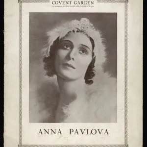 Anna Pavlova Print - Vintage Ballet Dancer Image