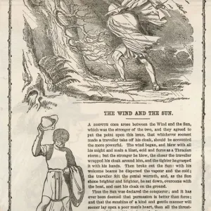 The Wind and the Sun Print