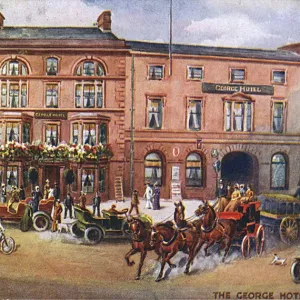The George Hotel, Penrith, circa 1910 Print