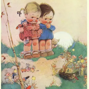 Mabel Lucie Attwell Print - The Idea of Fairies