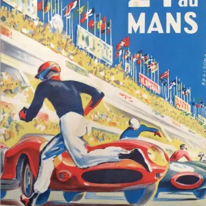 Le Mans 24 Hour Rally 1959 Print