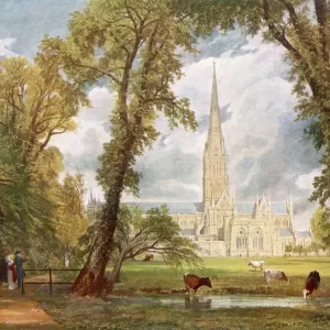 Salisbury Cathedral Print