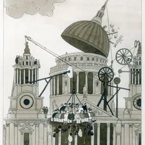 St. Paul's Under Siege: A Sixth Column Strategy Print