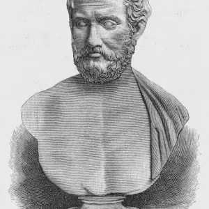 Thucydides Print - Bust of Greek Historian