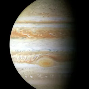 True Colour Optical Print of Jupiter